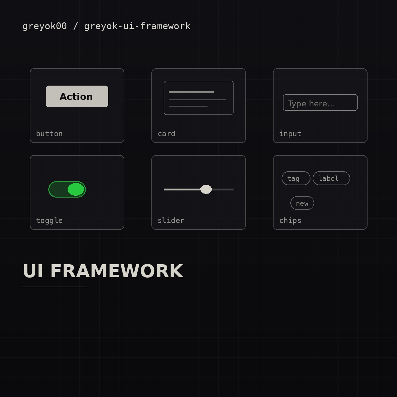 UI Framework